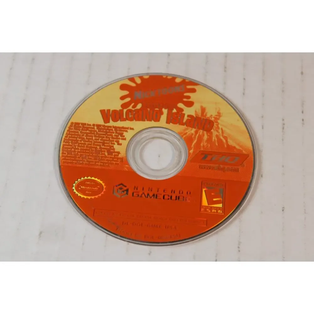 Nicktoons Battle For Volcano Island (Nintendo Gamecube, 2006) Game Disc Only